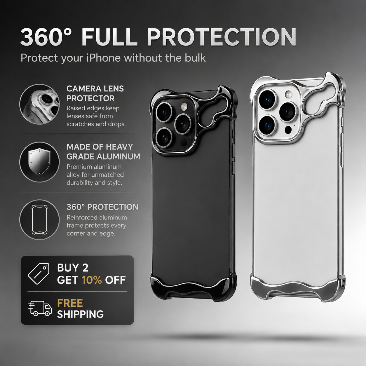 Frameless Case